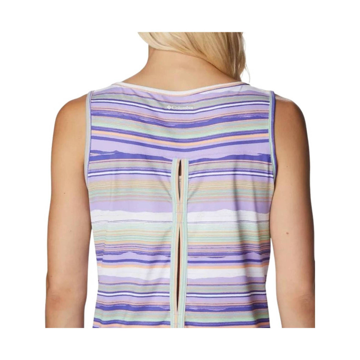 Columbia Women's Chill River Tank - Frosted Purple/ Pop Flora Tonal FINAL SALE!