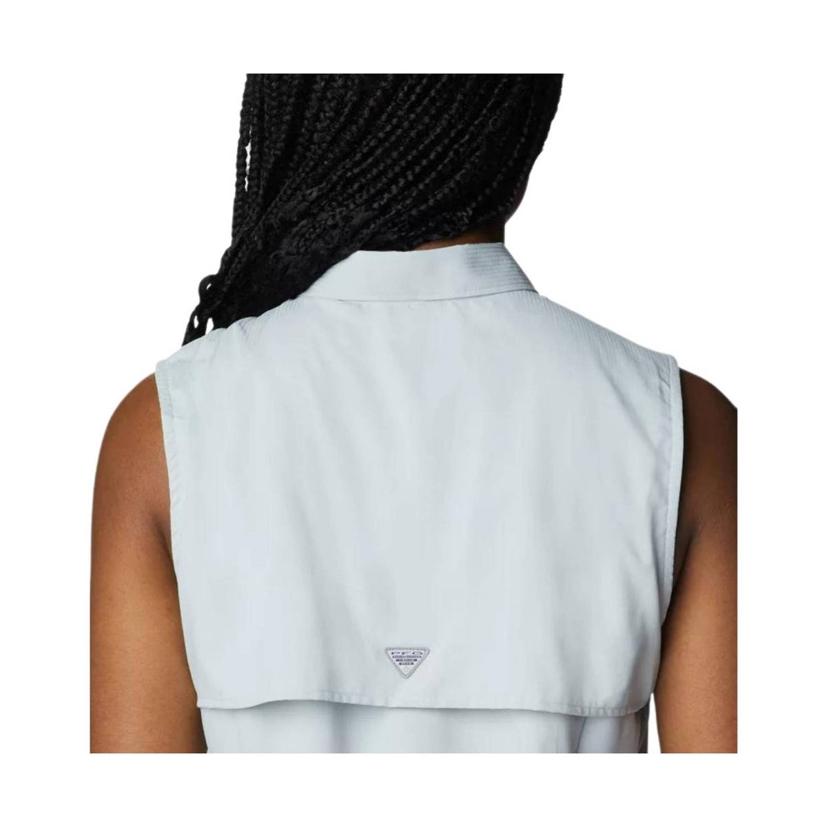 Columbia Women's PFG Tamiami Sleeveless Shirt - Cool Grey FINAL SALE