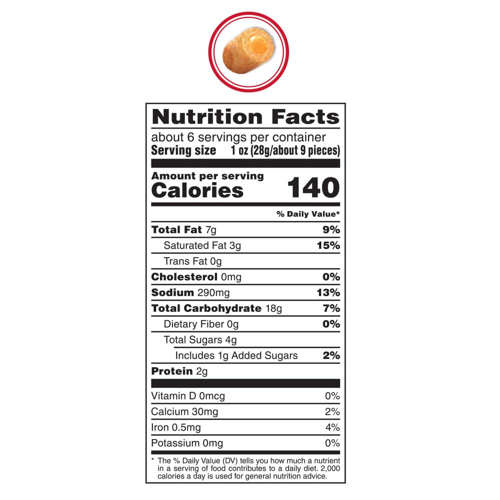 Combos Cheese Snacks – Cheddar Cheese & Crackers Snack Packs, 6.3oz (Pack of 12)