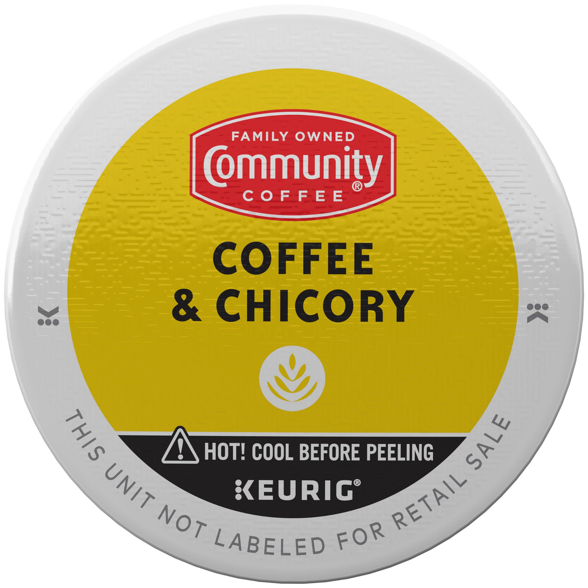 Community Coffee Coffee and Chicory Medium-Dark Roast K-Cup Pods – 32 Count