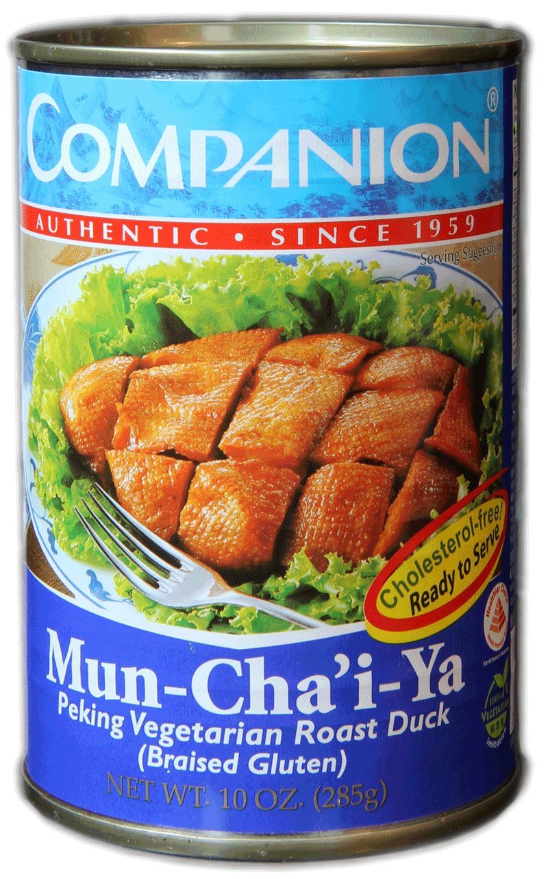 Companion Peking Vegetarian Roast Duck - 10 oz Cans (Pack of 12) | Plant-Based Mock Duck