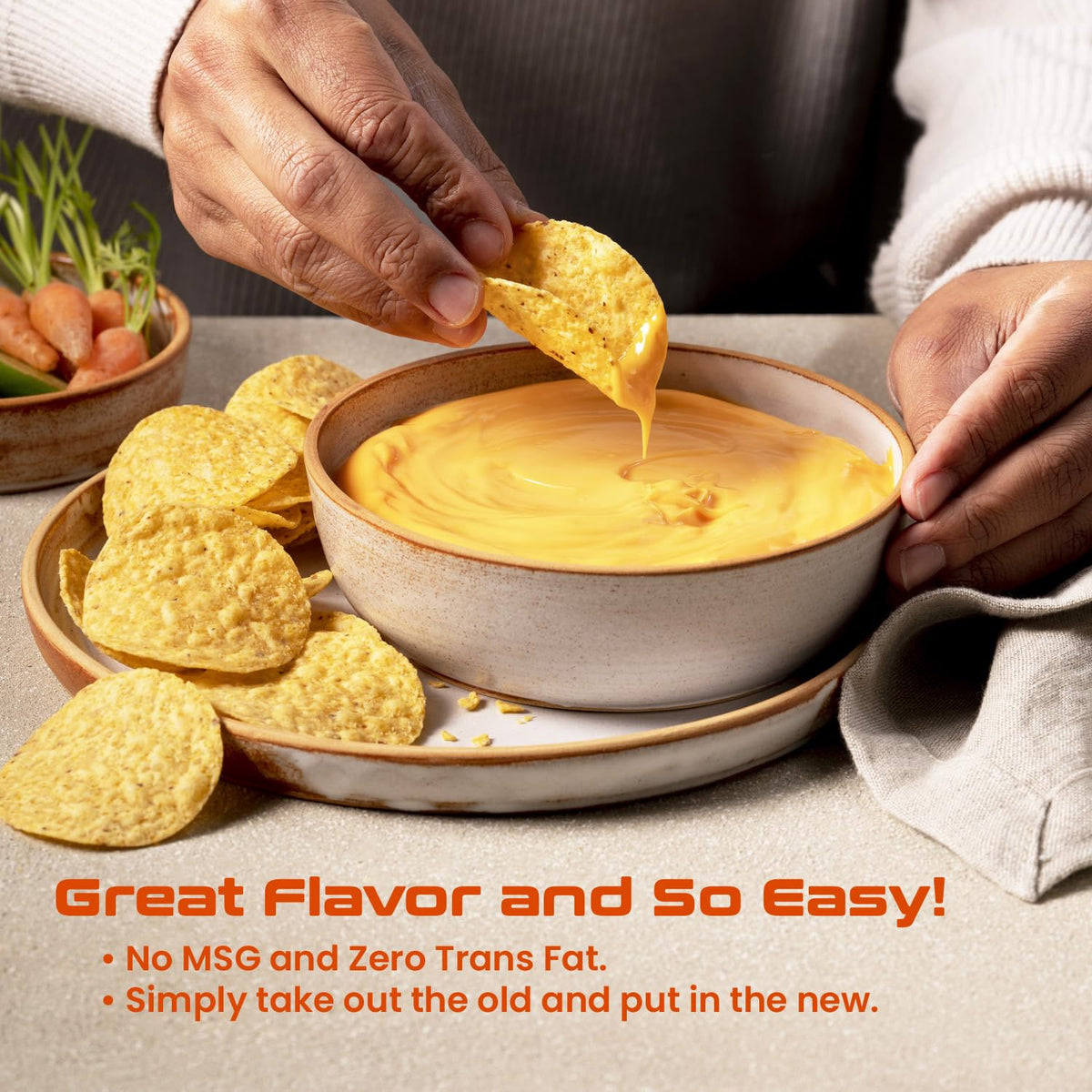 Concession Express El Nacho Grande Mild Jalapeño Cheese – 140 oz Bag for Gold Medal 5300/5301 Dispensers | Zero Trans Fat