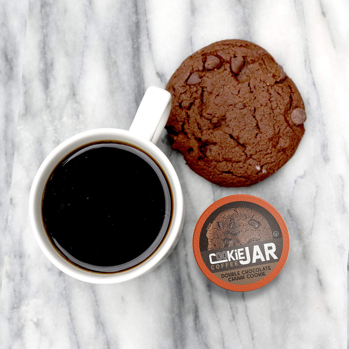 Cookie Jar Double Chocolate Chunk Coffee Pods for Keurig K-Cup Brewers, 40 Count