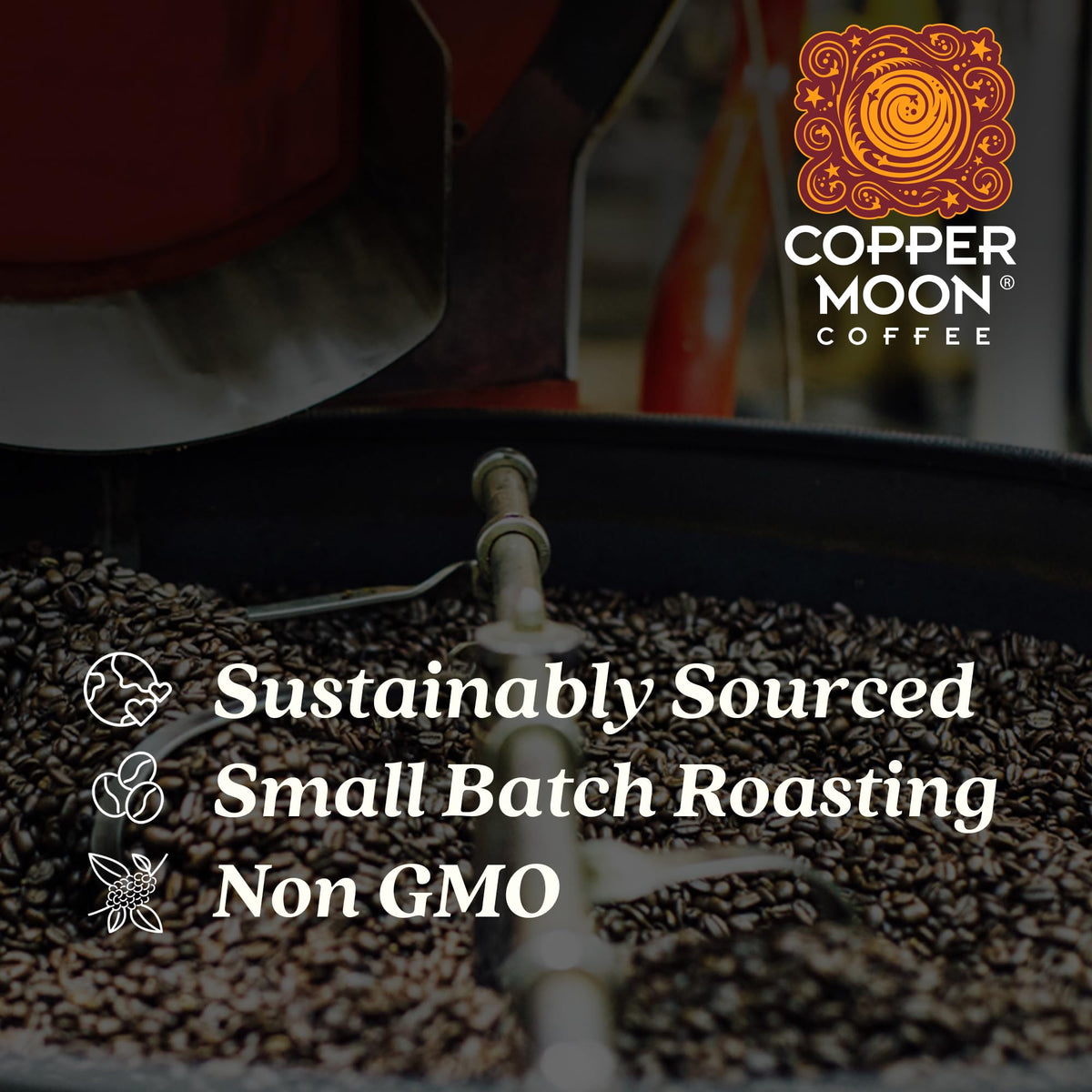 Copper Moon Sumatra Dark Roast K-Cup Pods – Keurig Compatible, 80 Count