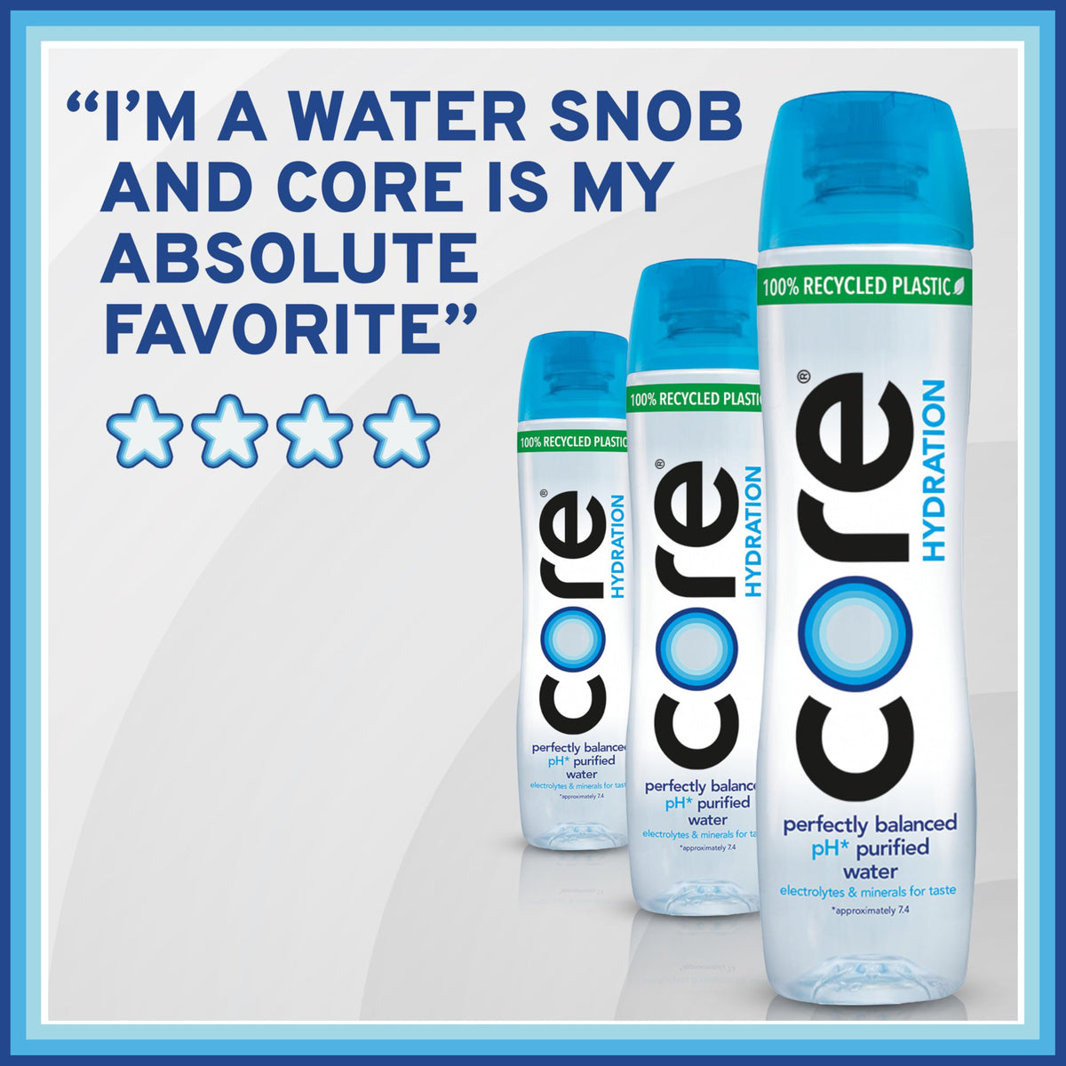 Core Hydration Balanced Water – 1.3 L Bottle (12-Pack)