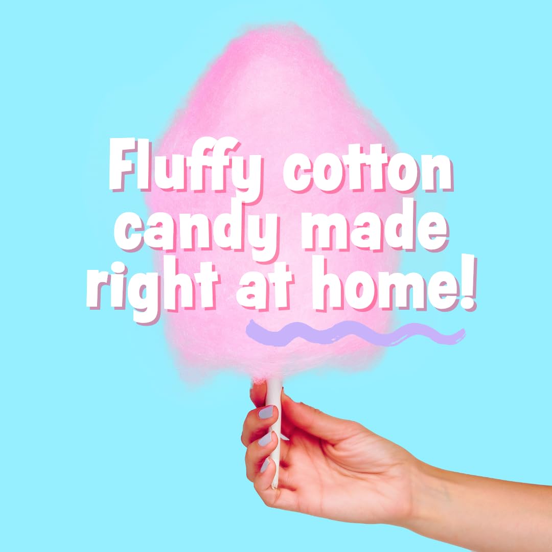 Cotton Candy Express Floss Sugar Variety Pack - 10 x 11oz Jars (Pina Colada, Orange, Bubble Gum, Grape, Watermelon & More)