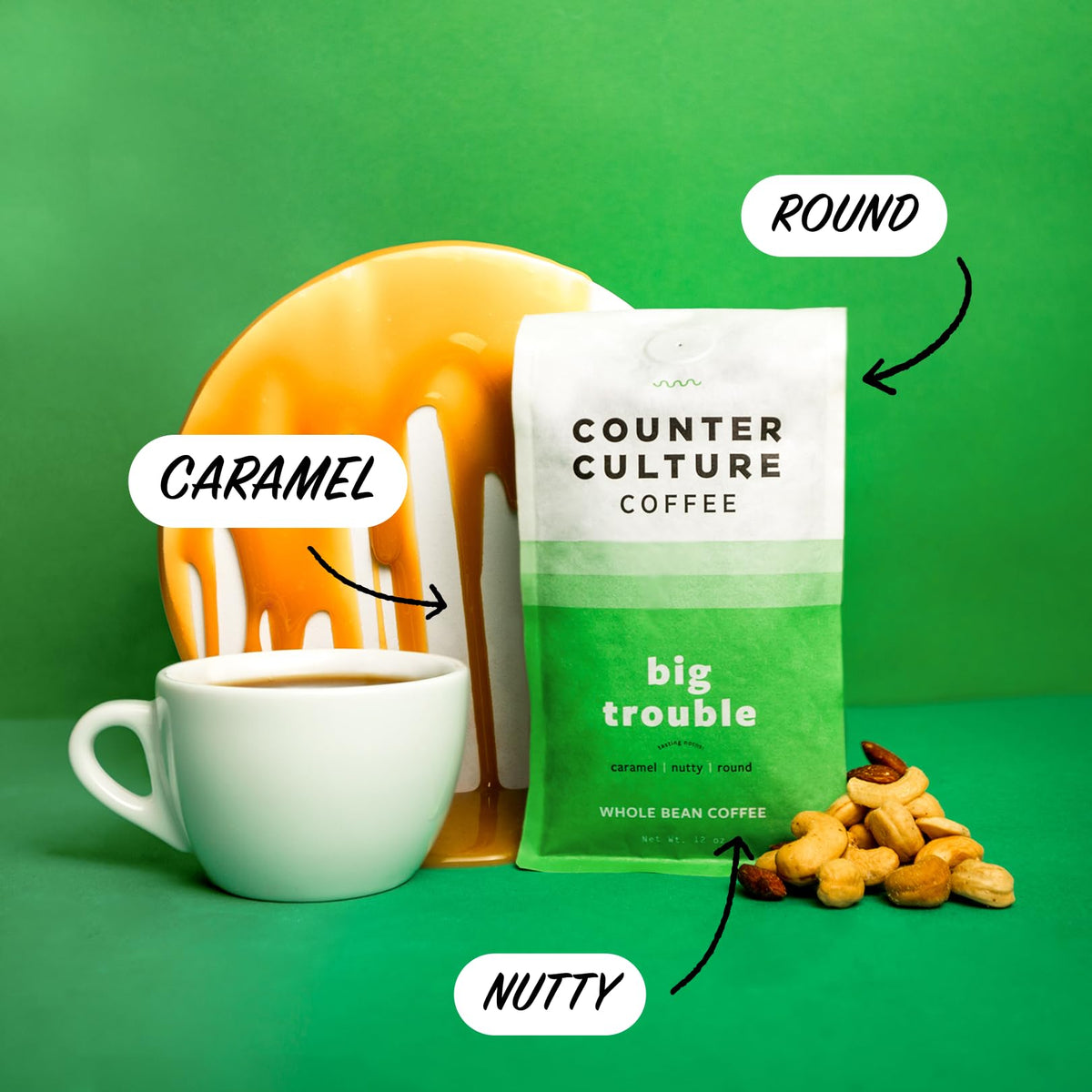 Counter Culture Coffee - Whole Bean Multi-Pack: Big Trouble & Hologram (12oz Each)
