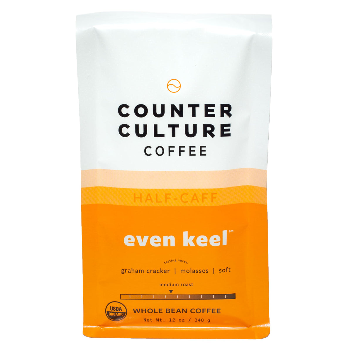 Counter Culture Coffee - Fresh Roasted Organic Whole Bean Coffee (Kosher) - Even Keel Double Pack