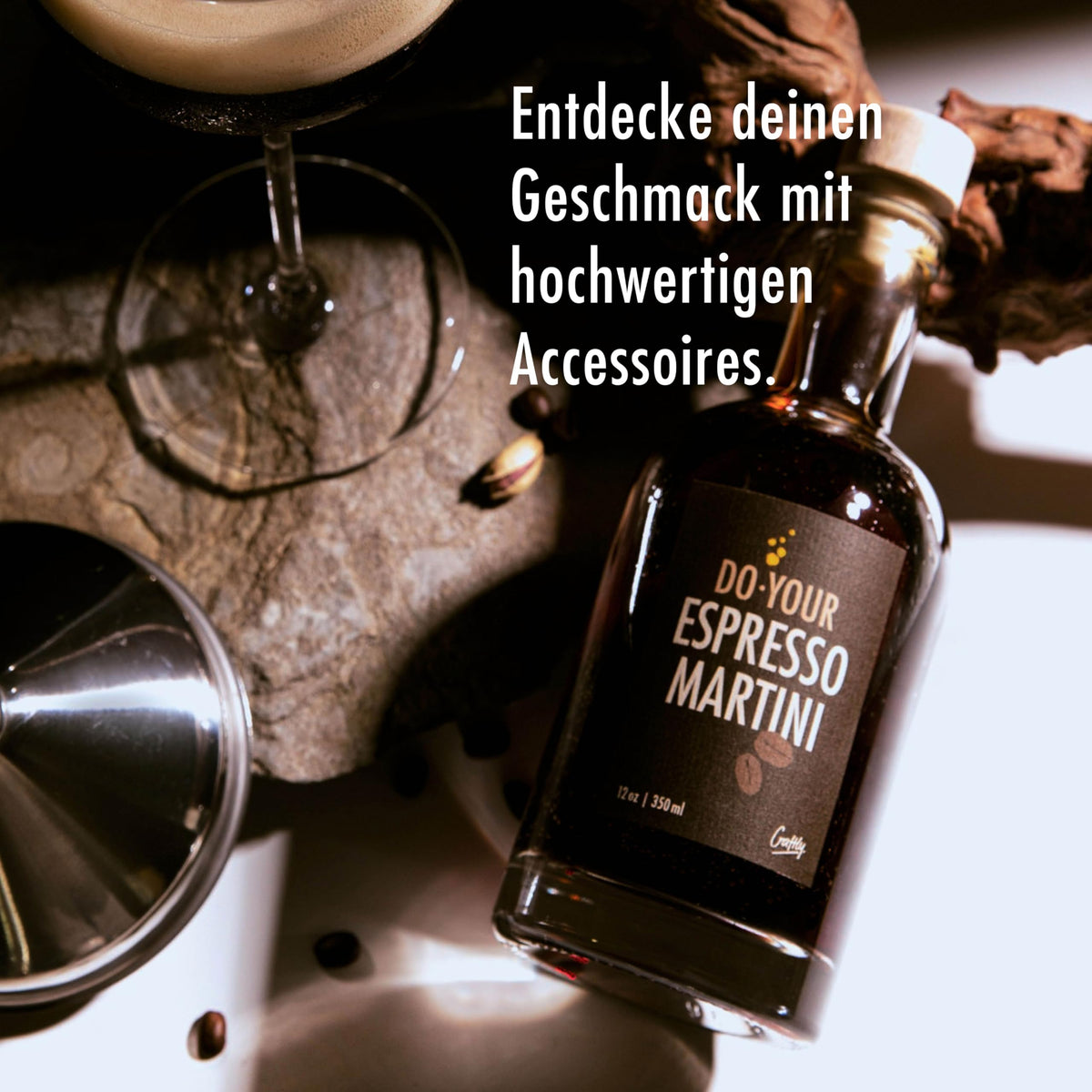 Craftly Espresso Martini Infusion Kit – DIY Cocktail Blends & Gift Set