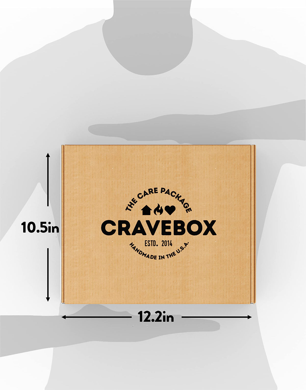 CRAVEBOX Cookies & Crackers Snack Box Variety – Easter Gift for Students & Families