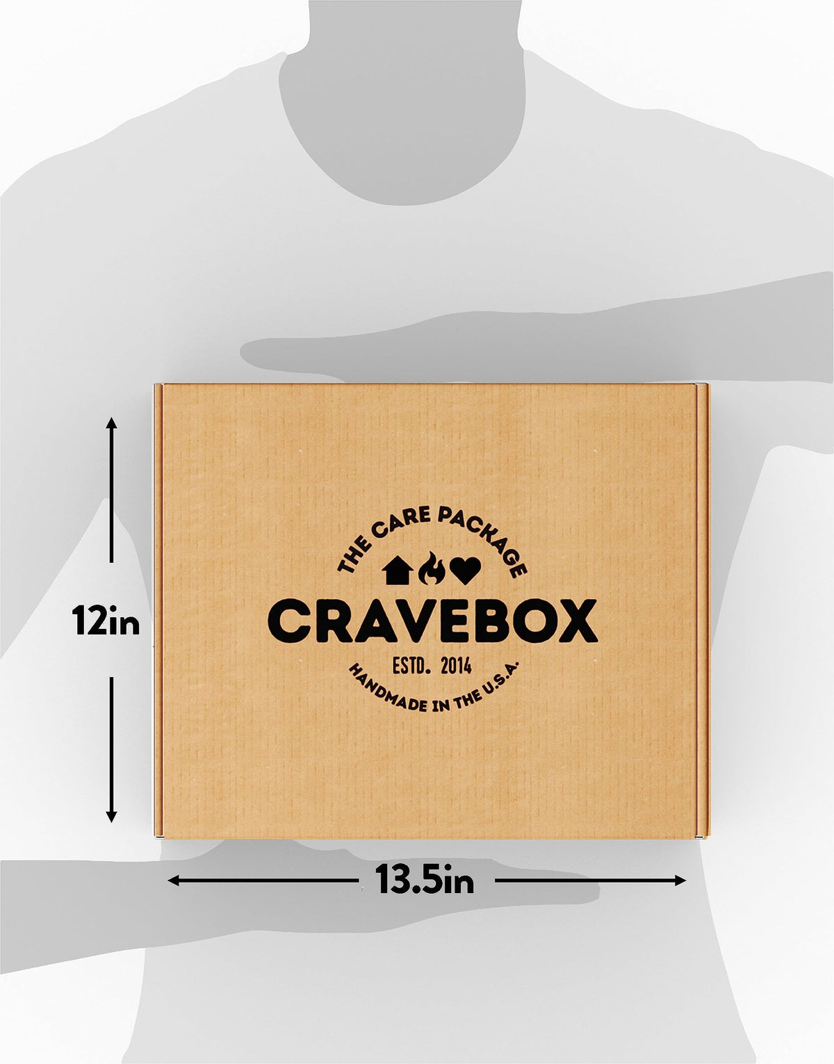 CRAVEBOX 115-Count Snack & Candy Box – Mother's Day Variety Pack Gift Basket