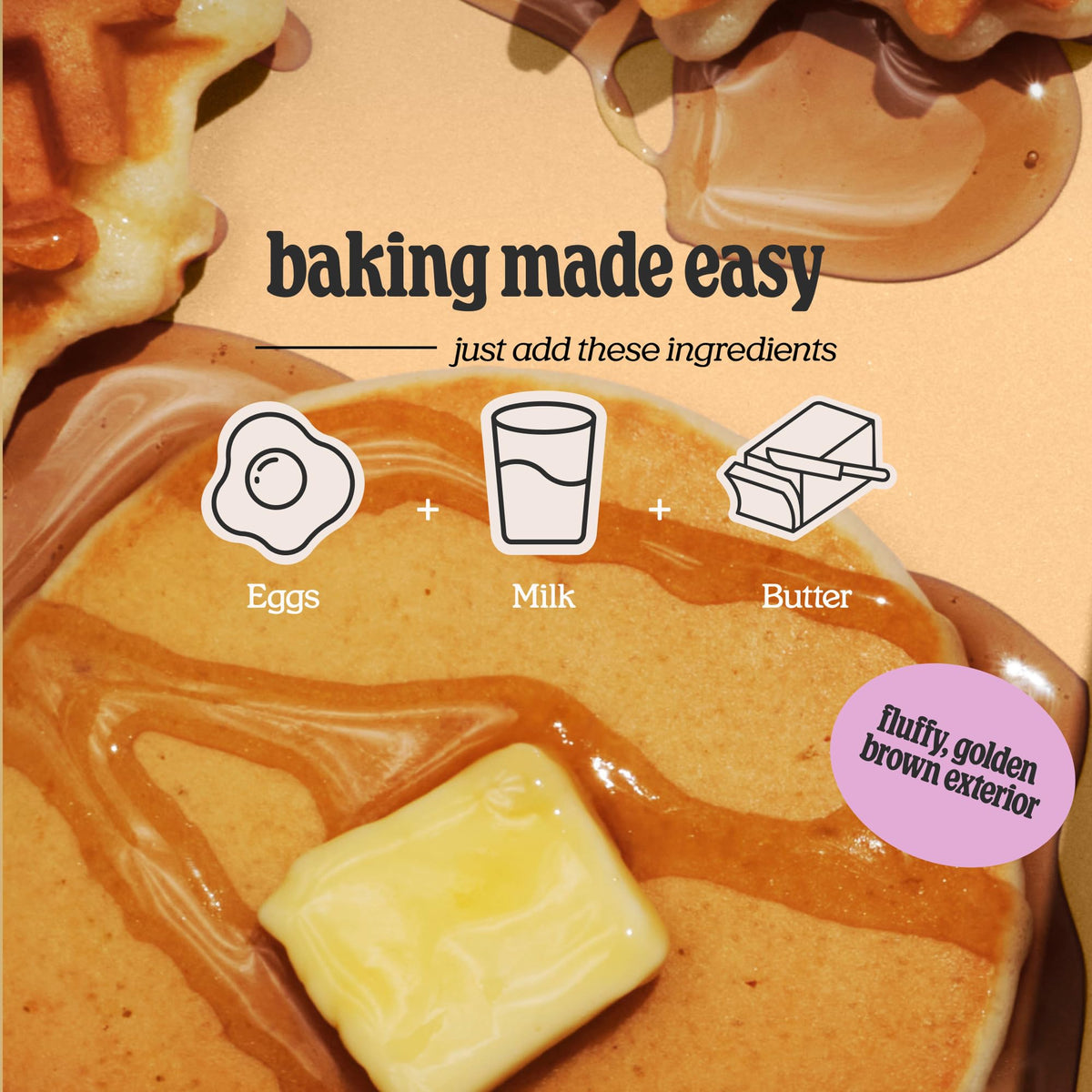 Cravings by Chrissy Teigen Gluten Free Mochi Pancake & Waffle Mix (Pack of 3)
