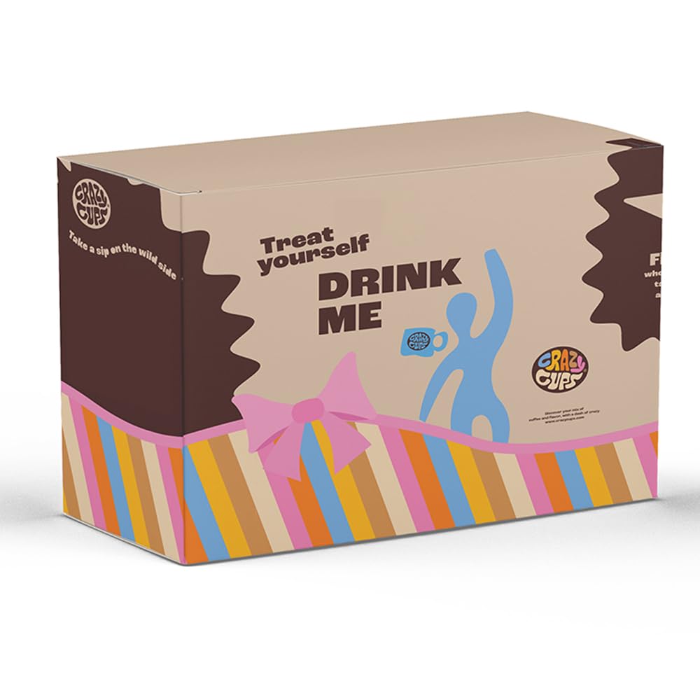 Crazy Cups Chocolate Lovers Ground Coffee Variety Pack – 3 Flavors, 10 oz Bags