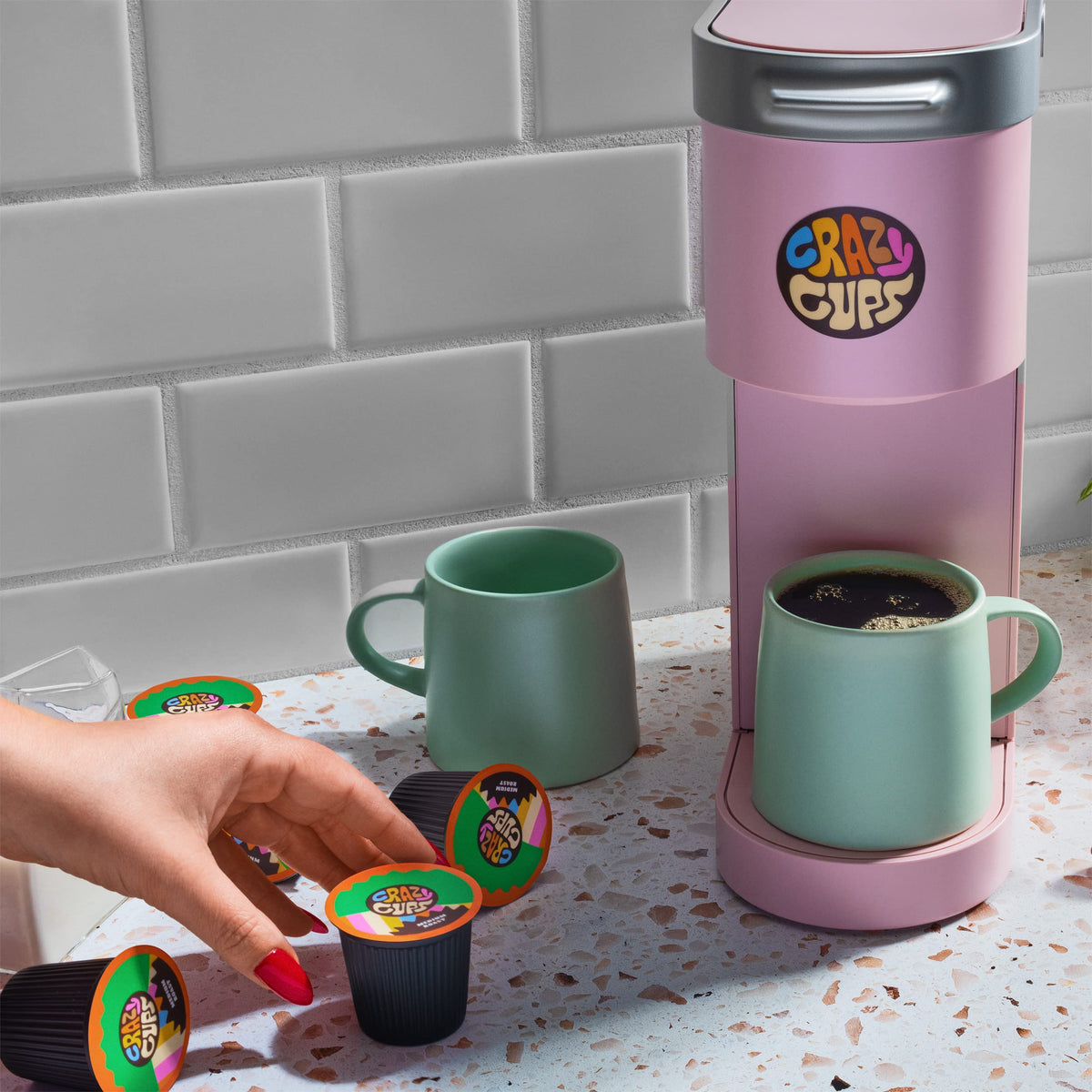 Crazy Cups Flavored Coffee Pods – 30 Count Keurig K-Cups Variety Pack