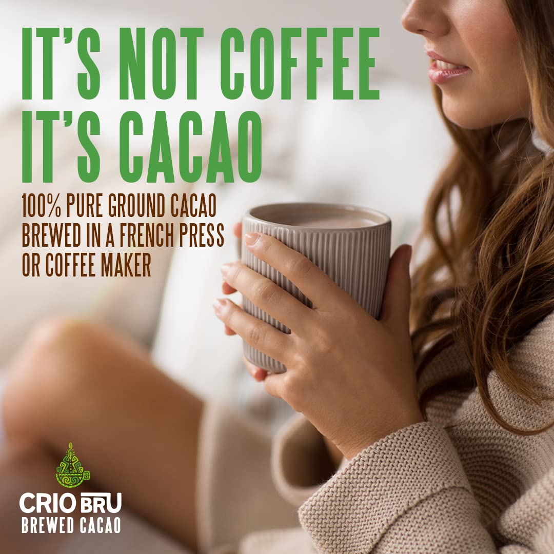 Crio Bru Brewed Cacao Drink Sampler Starter Kit — 5 Varieties, No French Press