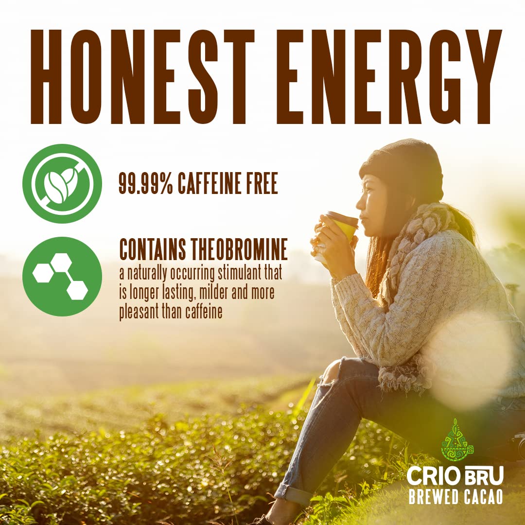 Crio Bru Brewed Cacao Drink Sampler Starter Kit — 5 Varieties, No French Press