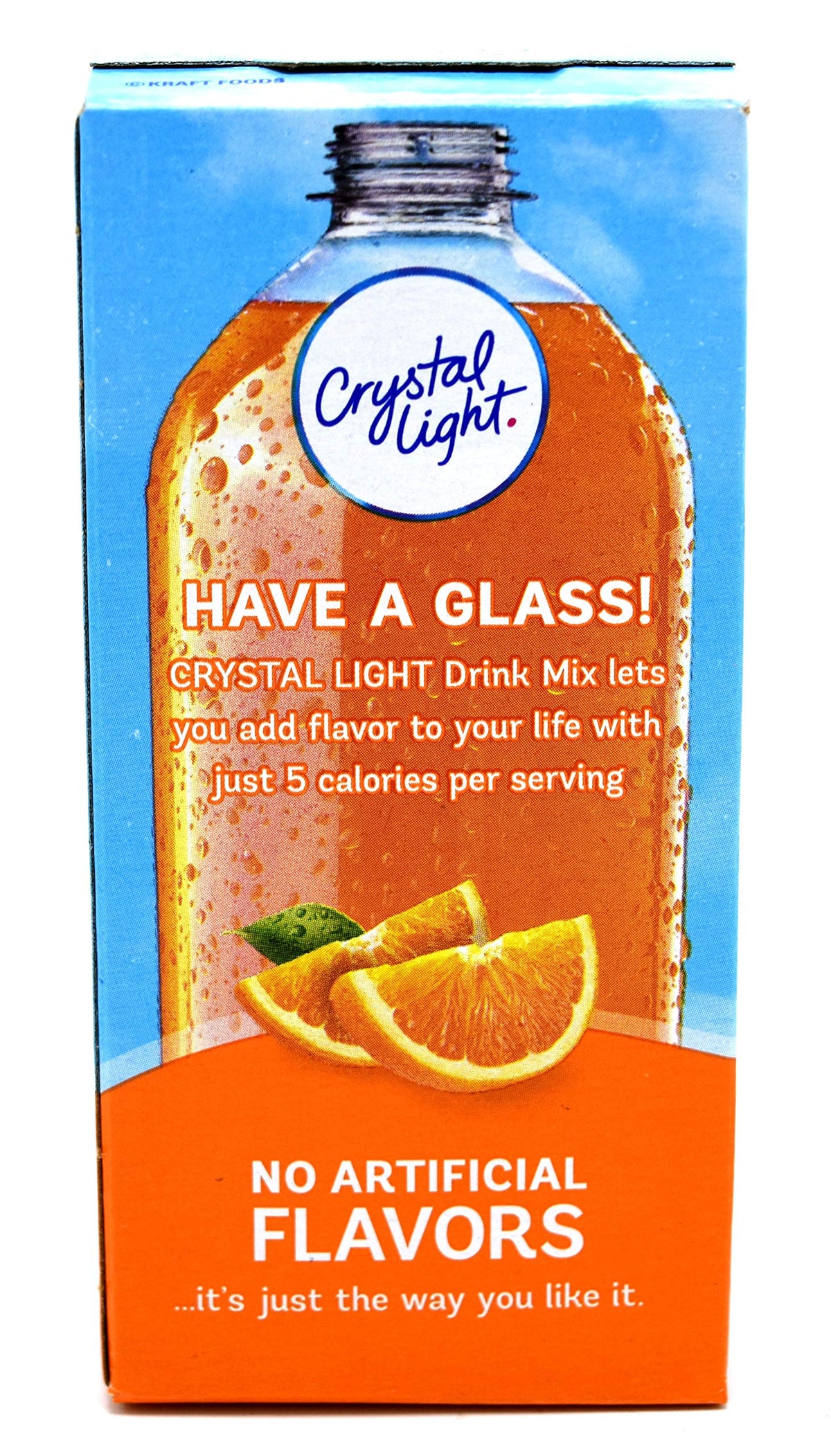Crystal Light On The Go Packets Classic Orange – Vitamin C & Calcium, 10 Count