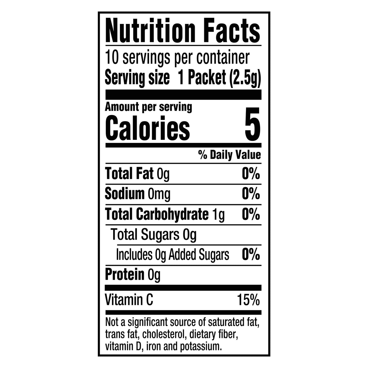 Crystal Light On The Go Peach Mango Green Tea – 10-Packet Box, 5 Calories Per Packet