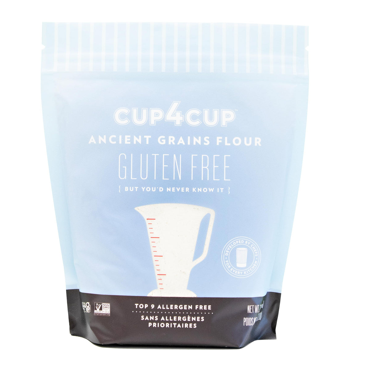 Cup4Cup Ancient Grains Flour – 1 lb, Gluten Free, 1:1 Substitution, Non-GMO, Kosher, USA Made