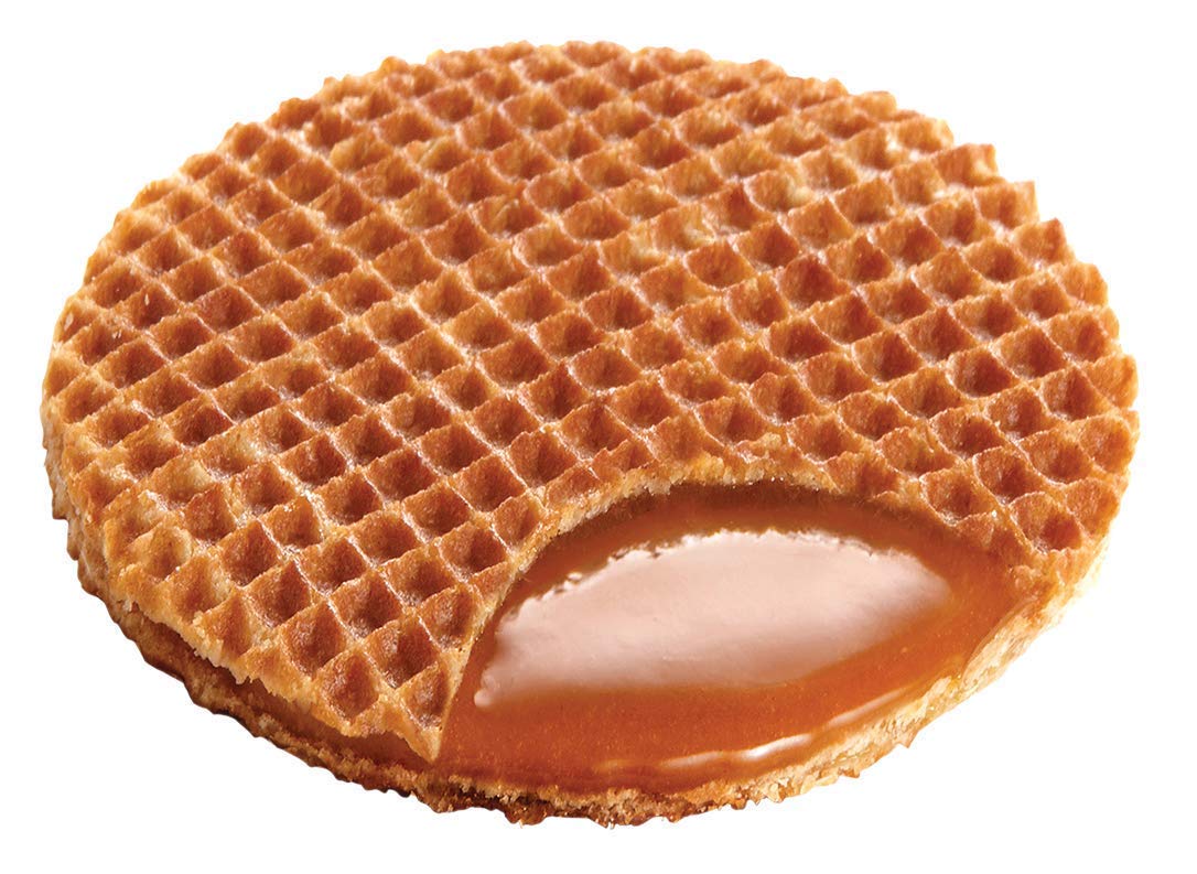 Daelmans Caramel Stroopwafel – The Original Dutch Waffle Cookies, 24 Count