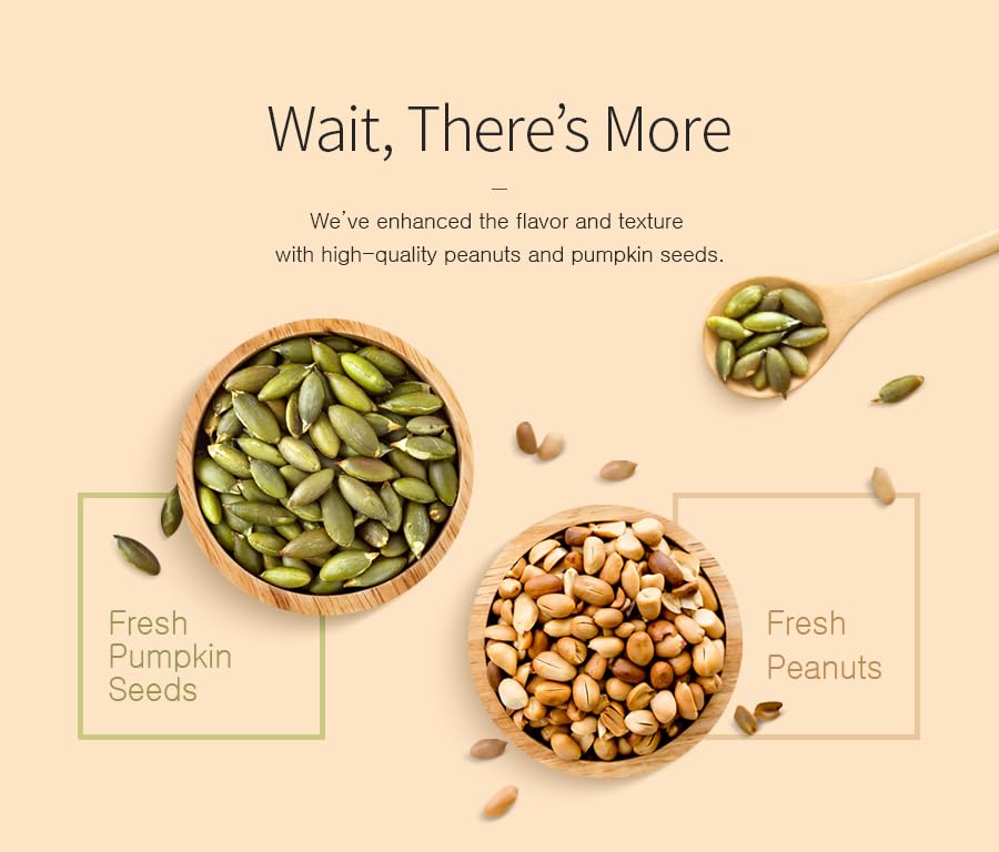 Damtuh Walnut Almond Adlay Tea Zero Sugar – Caffeine-Free Latte-Style Drink Mix