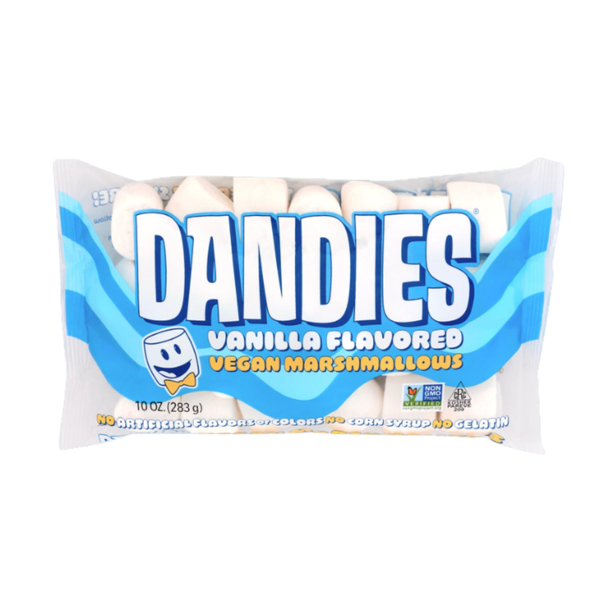 DANDIES Original Vegan Marshmallows – 6 Pack | No Gelatin, No Artificial Flavors