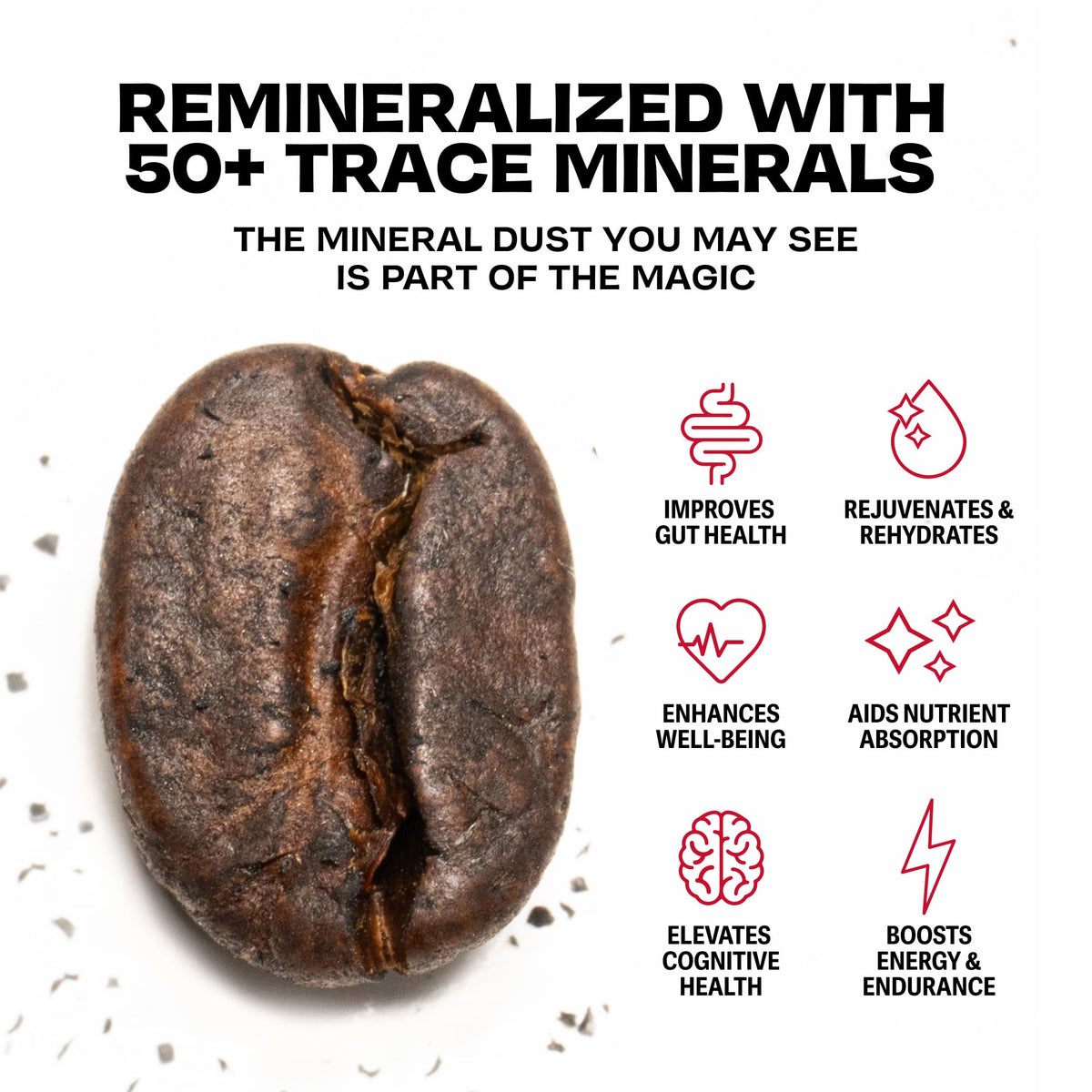 Danger Coffee by Dave Asprey – Remineralized, Mold-Free Whole Bean Coffee, Medium Roast (10.9 oz)