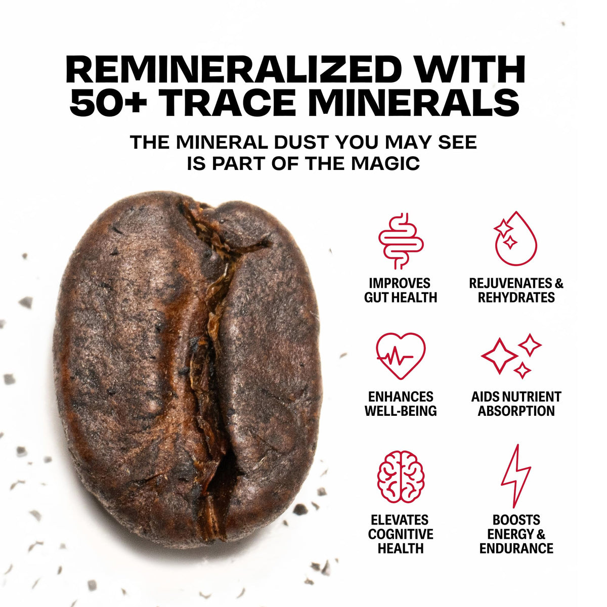 Danger Coffee by Dave Asprey – Swiss Water Decaf Whole Bean, Remineralized, Mold-Free & Lab-Tested, Medium Roast 10.9 oz