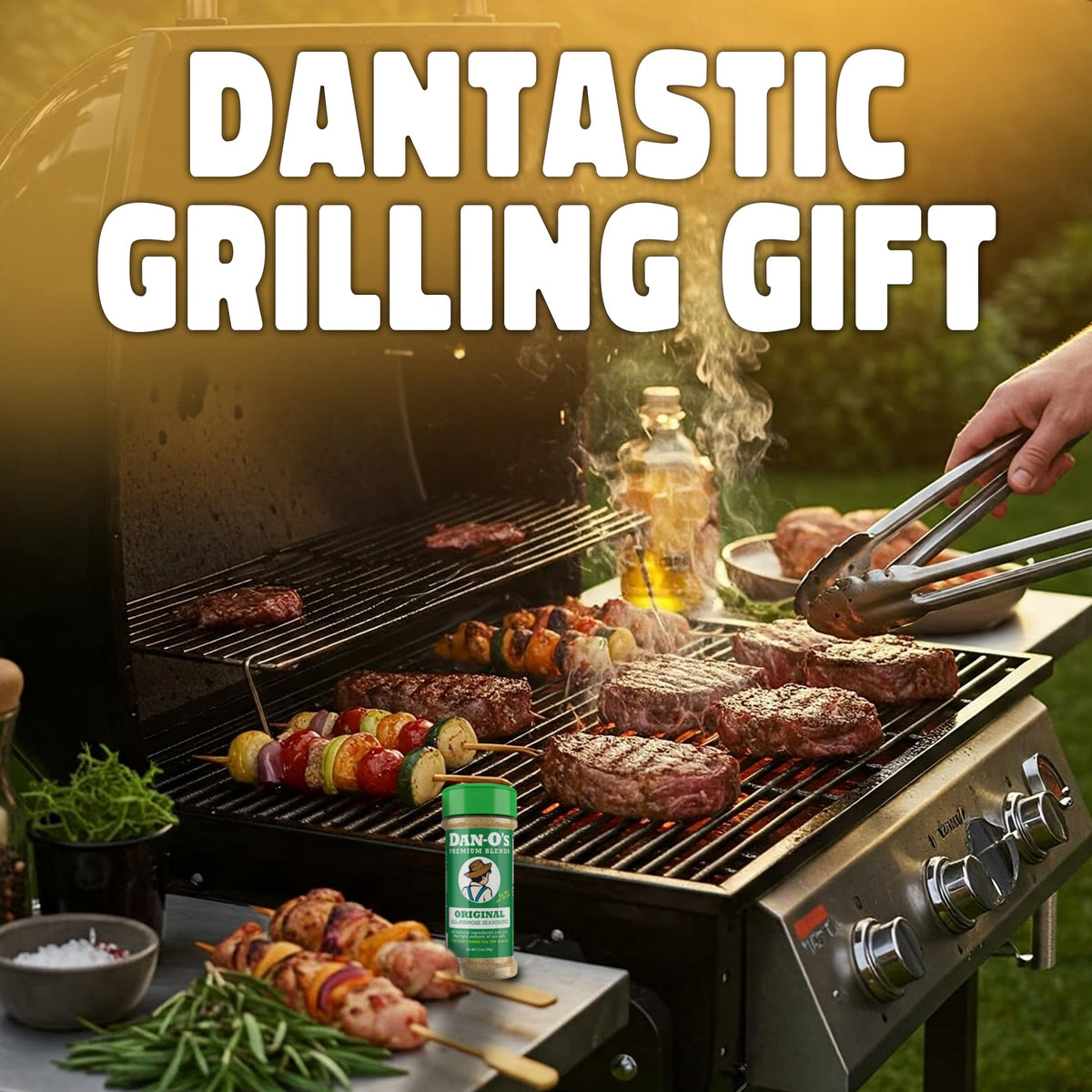 Dan-O's Cheesoning Block Seasoning Set — 4 Pack (Sugar Free, Zero Calorie)
