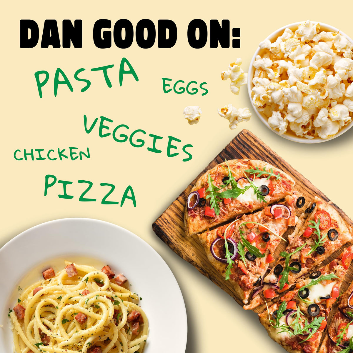 Dan-O's Cheesoning Block Seasoning Set — 4 Pack (Sugar Free, Zero Calorie)