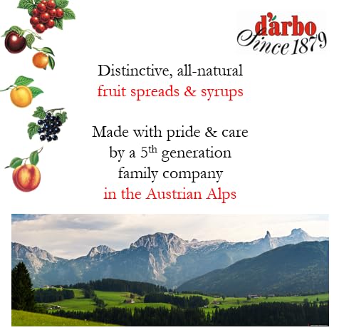 D'Arbo Premium Wild Lingonberry Sauce – 14.1 oz x6 | 60% Fruit Content | Delicate Tangy Sweetness