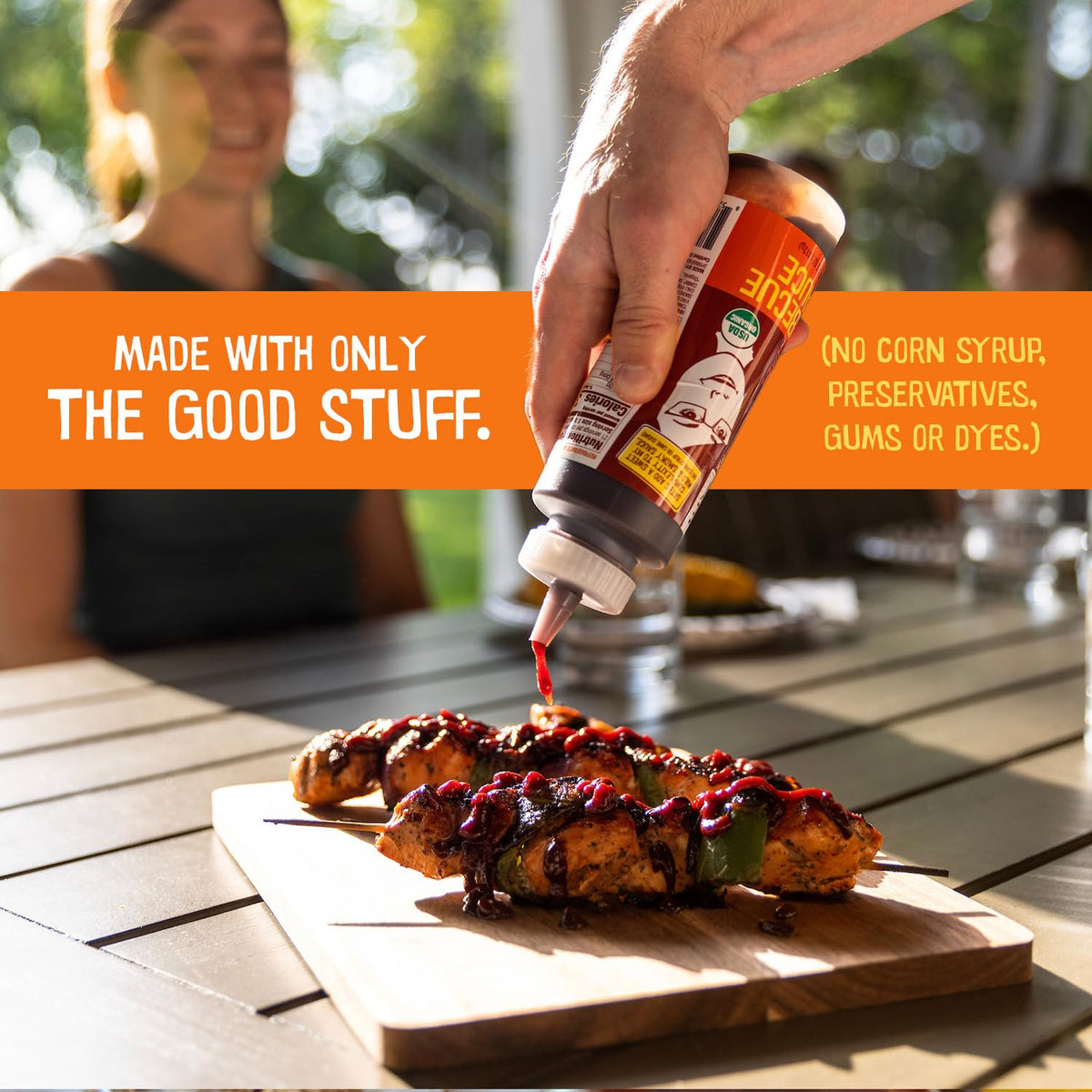 Date Lady BBQ Sauce | Organic, Gluten Free & Vegan, Dates-Sweetened | 2-Pack
