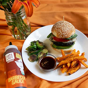 Date Lady BBQ Sauce | Organic, Gluten Free & Vegan, Dates-Sweetened | 2-Pack