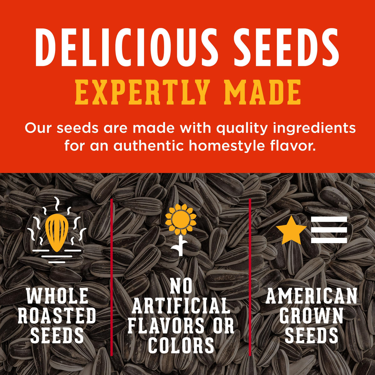 David Roasted & Salted Sweet & Spicy Jumbo Sunflower Seeds | Keto Friendly 12 Pack