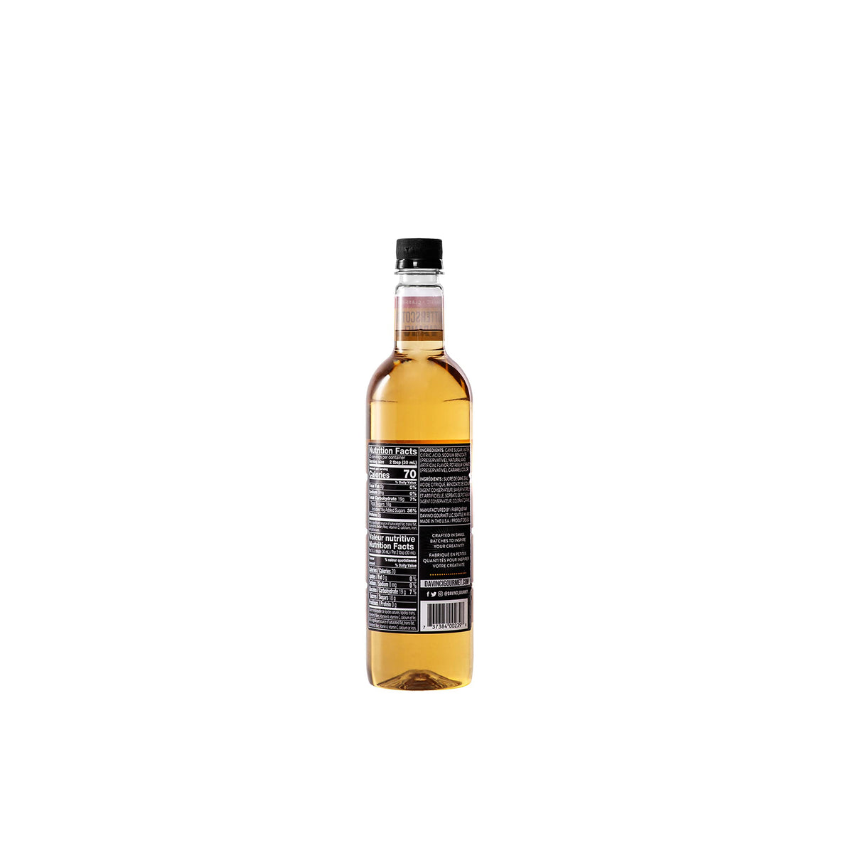 DaVinci Gourmet Classic Butterscotch Syrup, 25.4 oz (Pack of 4)