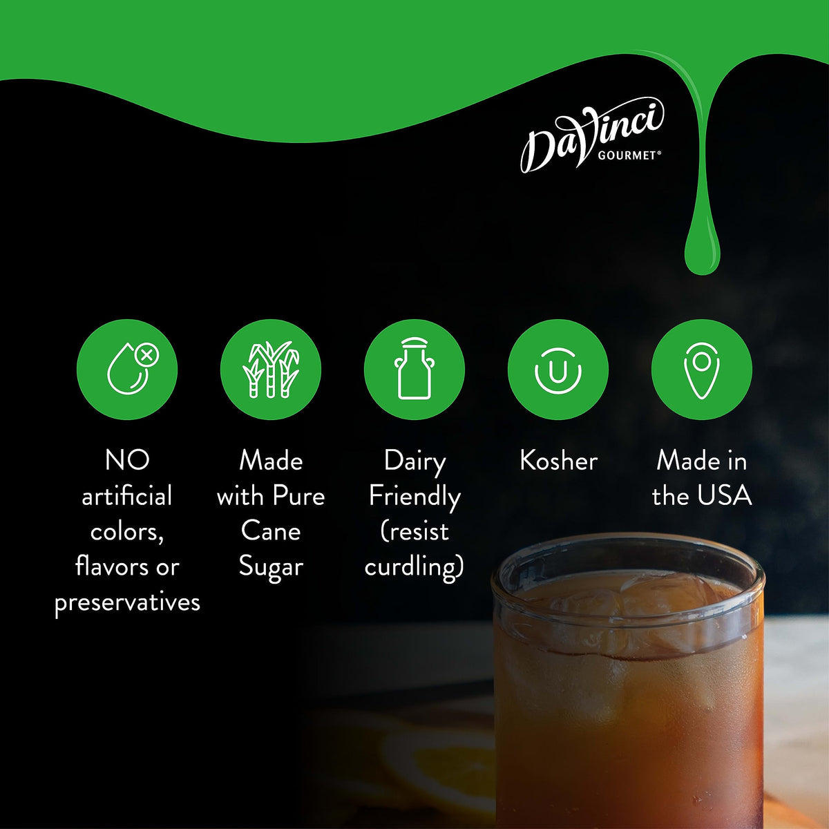 DaVinci Gourmet Lavender Syrup — Pack of 4, 25.4 fl oz each | Premium Floral Syrup for Coffee, Lemonade & Tea
