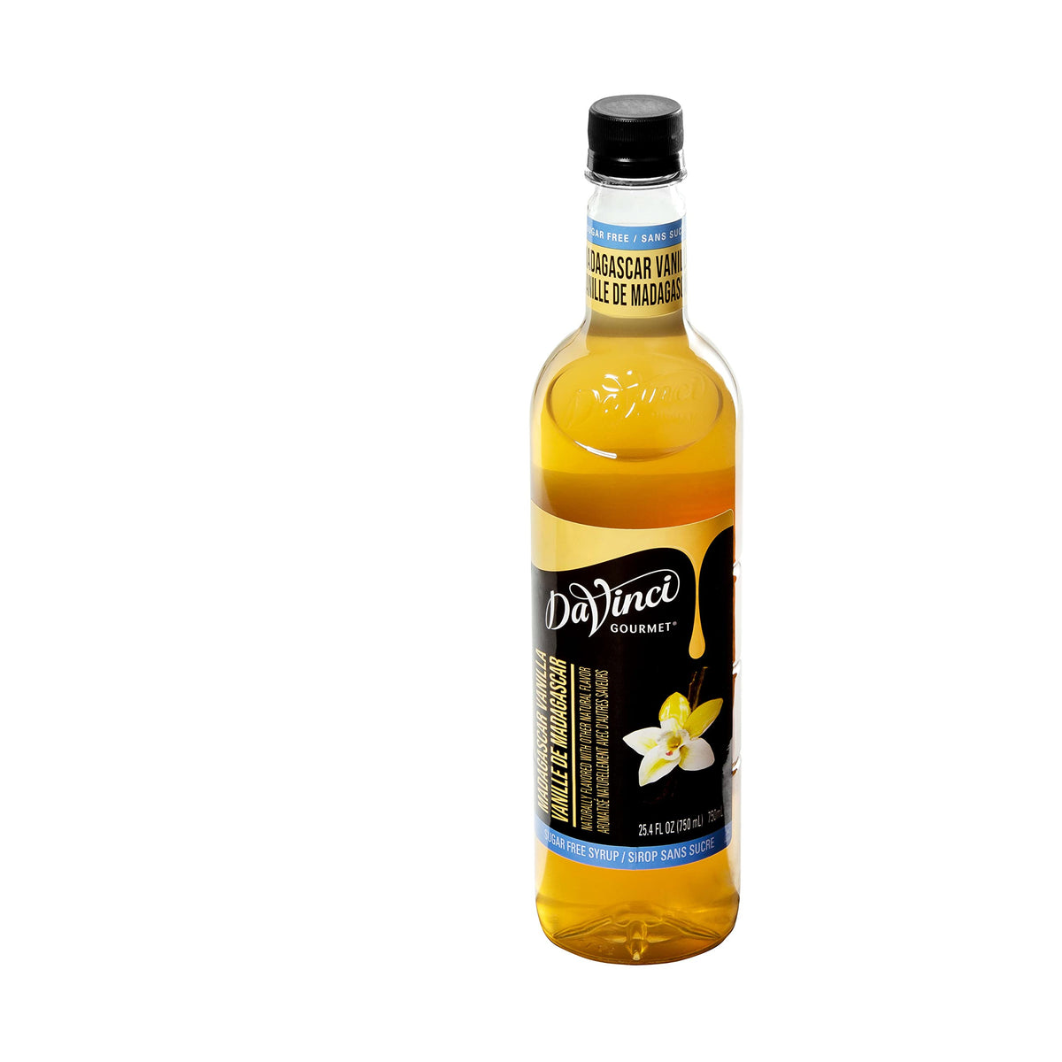 DaVinci Gourmet Sugar-Free Madagascar Vanilla Syrup – 25.4 fl oz (Pack of 4)