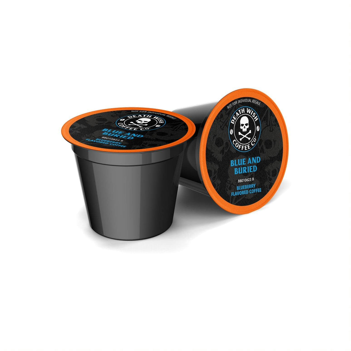 Death Wish Coffee Blueberry Pods – Blue and Buried, Fair Trade, 30 Count