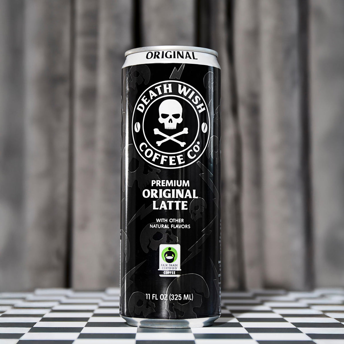 Death Wish Coffee Classic Cold Brew Latte – 100% Colombian Fair Trade, 11 fl oz Can