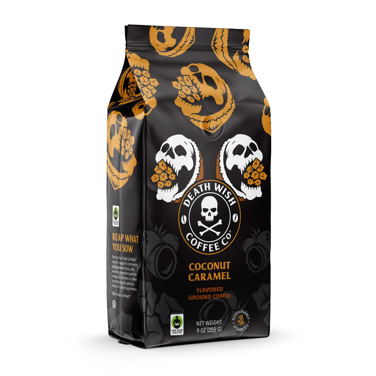 Death Wish Coffee Coconut Caramel Ground Coffee - 27 Ounces