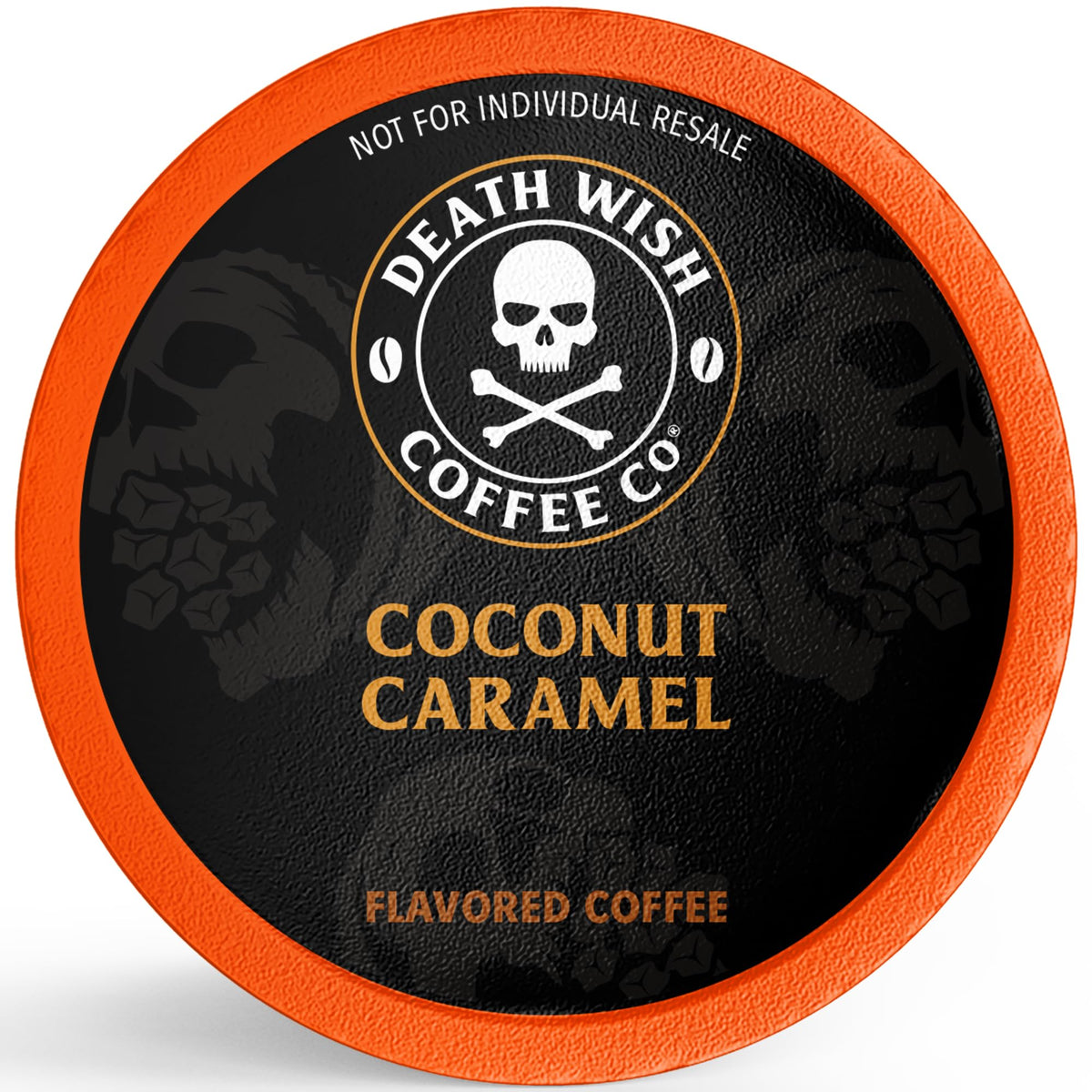 Death Wish Coffee Coconut Caramel Pods – 30 Count | Bold, Fair Trade Flavor
