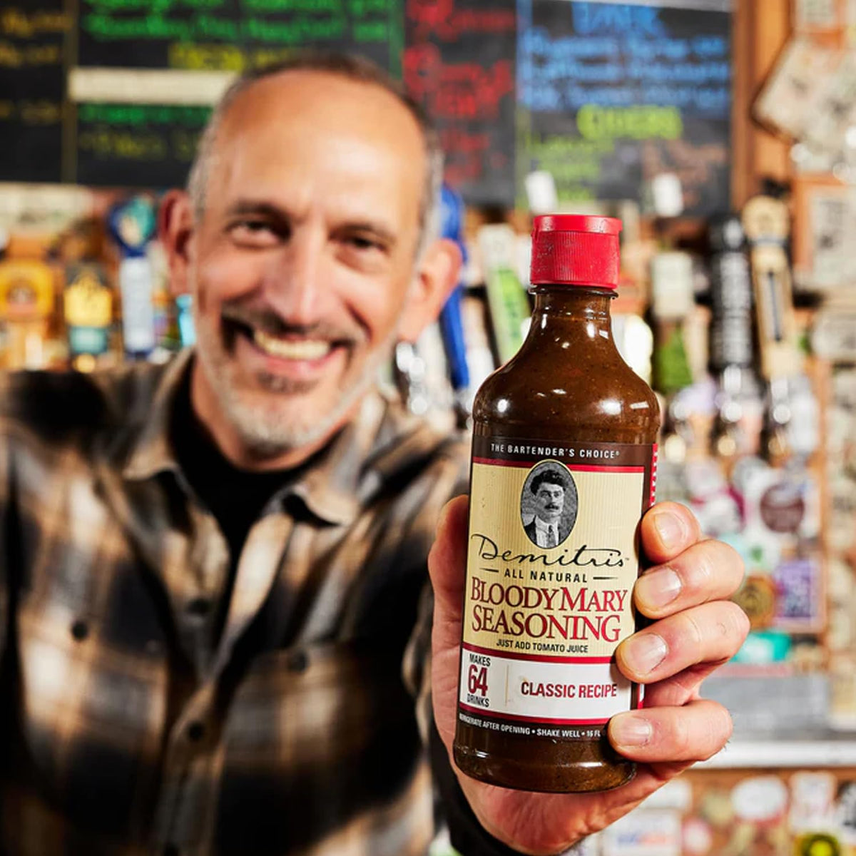 Demitri's Bloody Mary Seasoning Classic Recipe - 16oz Bottle (Pack of 2) | Bold Cocktail Flavor