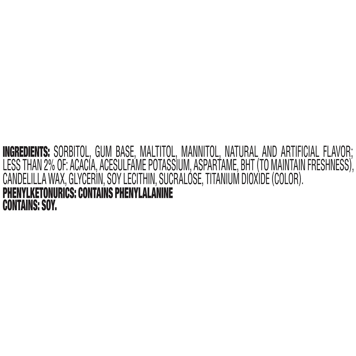 Dentyne Ice Peppermint Sugar-Free Gum — 6 Bottles of 60 Pieces (360 Total Pieces)