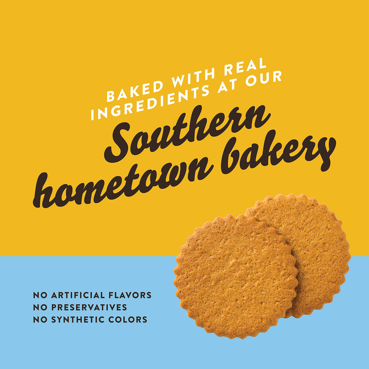 Dewey's Bakery Meyer Lemon, Brownie Crisp & Triple Ginger Moravian Cookie Thins Variety Pack - Real Ingredients, No Artificial Flavors