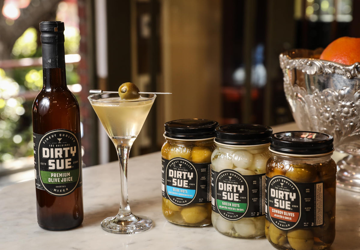 Dirty Sue - The Original Premium Olive Juice Martini Mix 2-Pack (750ml Each)
