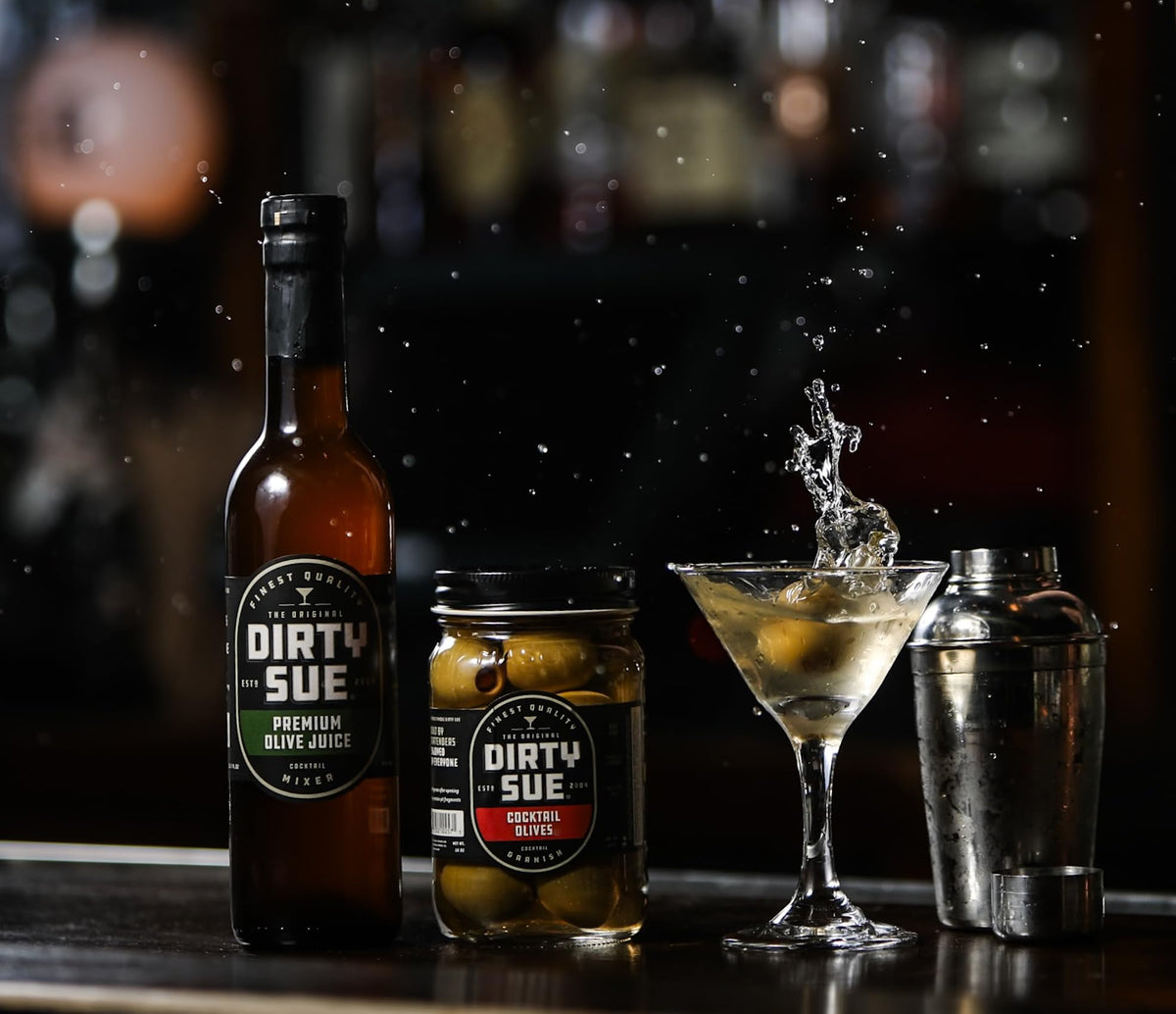 Dirty Sue - The Original Premium Olive Juice Martini Mix 2-Pack (750ml Each)