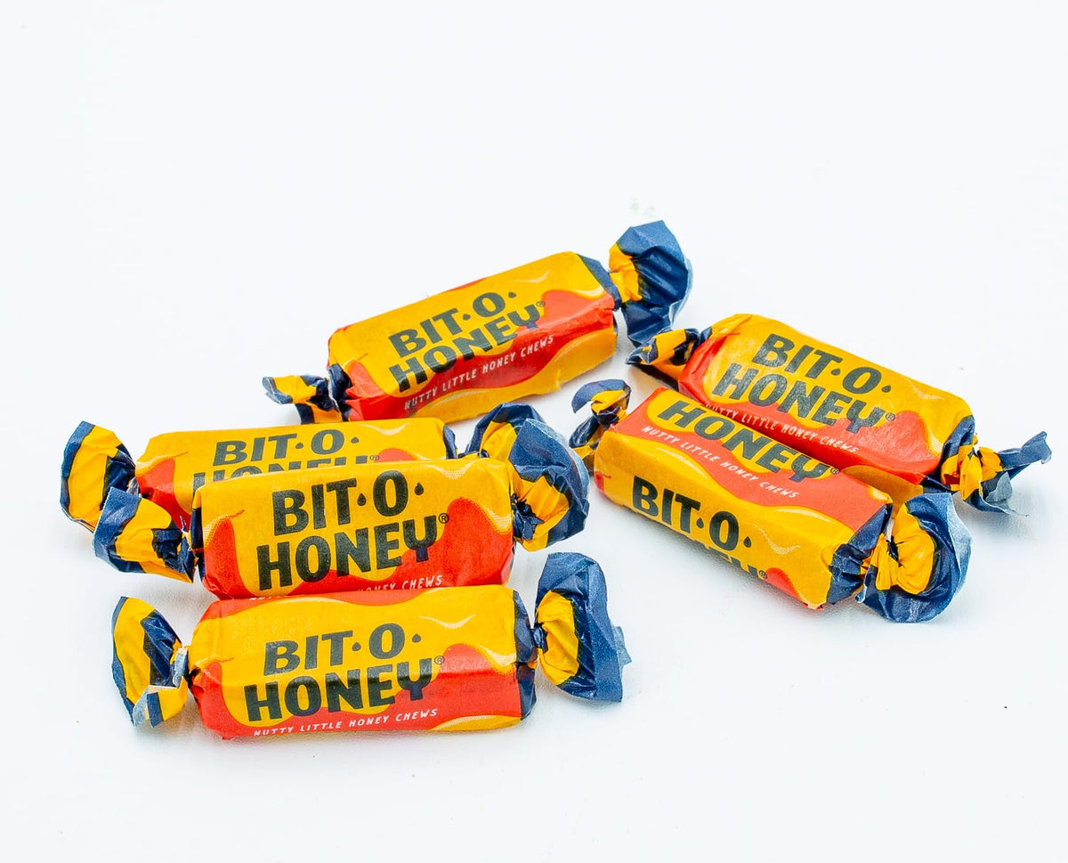 Donty-Tonty Soft Chewy Candy 5 lb Bulk Bag – Honey & Almond Retro Taffy