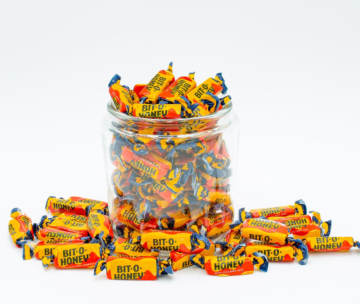 Donty-Tonty Soft Chewy Candy 5 lb Bulk Bag – Honey & Almond Retro Taffy