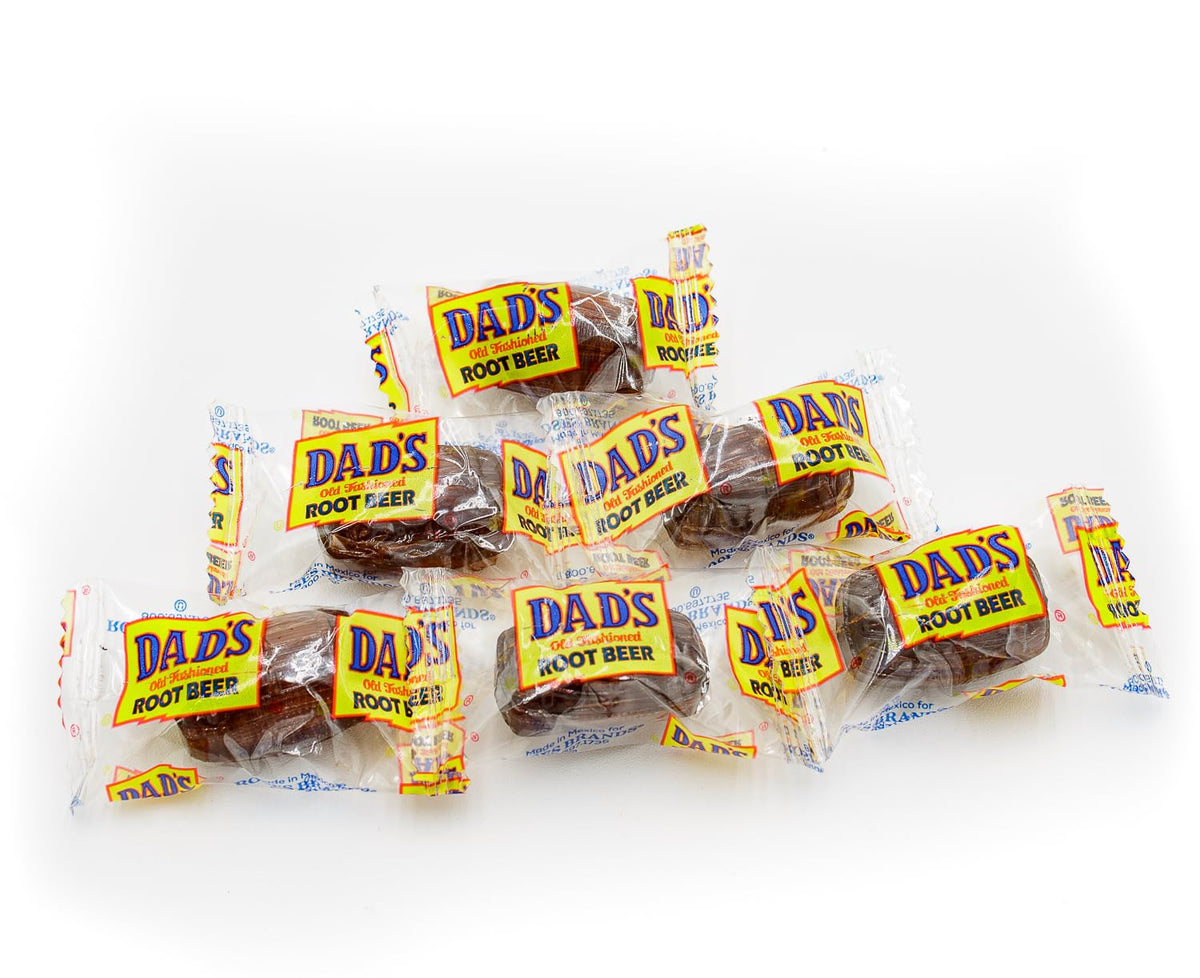 Donty-Tonty Dad's Root Beer Barrels Hard Candy – 5 lb Bulk Bag, Original Flavor