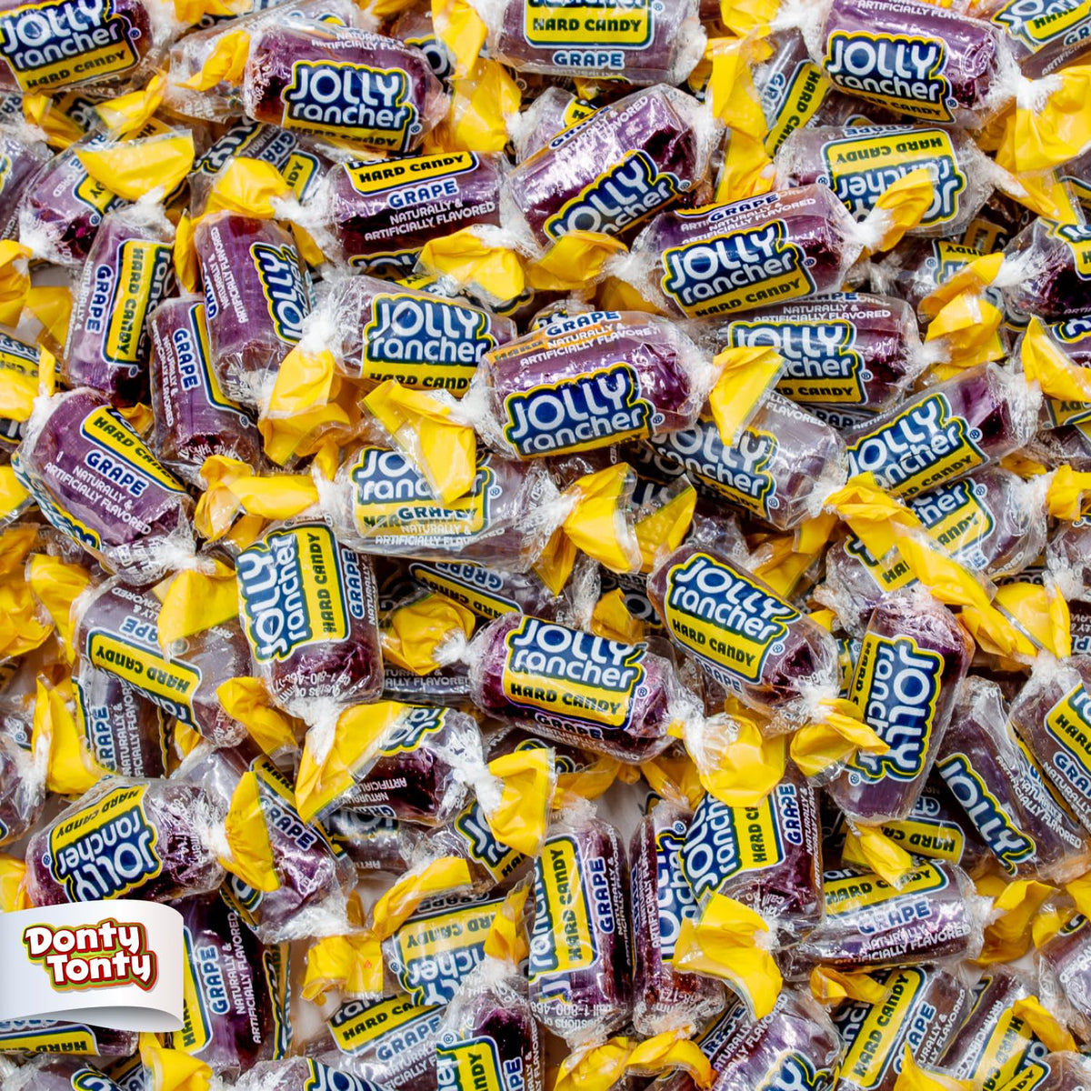 Donty-Tonty Grape Hard Candy 5 lb Bulk – Individually Wrapped